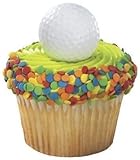 Golf Ball Cupcake Rings Party Favors (48-Pack)