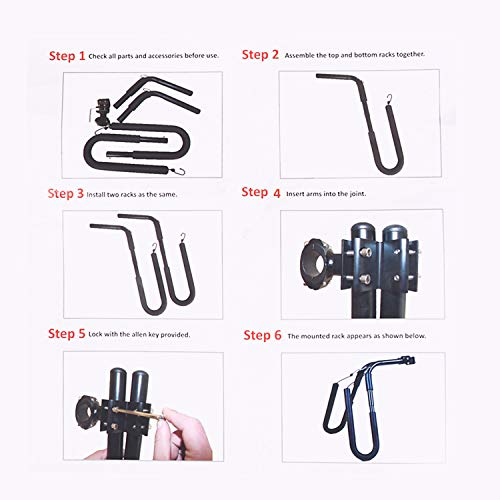 EPICORD Surfboard Bicycle Rack Shortboard Surfboard Bike Rack