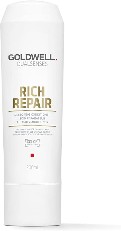 Goldwell Dualsenses Rich Repair Conditioner Dry Damaged Hair 200ml Detangles