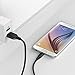 Anker Powerline Micro USB (3ft) - Durable Charging Cable, with Aramid Fiber and 5000+ Bend Lifespan for Samsung, Nexus, LG, Motorola, Android Smartphones and More (Black)