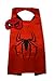 Spiderman Superhero Costume Cape and Mask Set for Kids