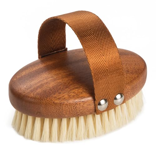 DEBETOOL Dry Brushing Body Brush for Lymphatic Drainage & Cellulite Relief