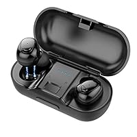 Wireless Earbuds Bluetooth 5.0 Headphones - Latest True Bluetooth Earbuds Sports Earphones, HiFi 3D Stereo Sound with 25H Playtime, Physical Noise Reduction, Portable Charging Case and Built-in Mic