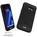Galaxy A3 (2017) Case, DICHEER Rugged Armor Case with Resilient Shock Absorption,A Card Slot,Kickstand,Defender Protective Case for Samsung Galaxy Galaxy A3 (2017) - Black