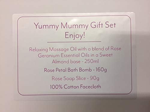 Aromabar Yummy Mummy Gift Set including Rose Geranium Massage Oil - Image 5
