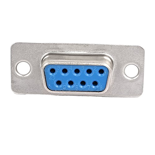 uxcell Computer DB9 Male Female Solder Type 9 Pin Adapter D-SUB Connector 15 Pairs