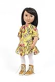 A Girl for All Time - Nisha, Your Modern Girl Doll - 16 inch Poseable Collectible Doll - Contemporary Fashion Doll - Best Girls Gifts, Toys and Dolls,