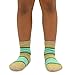 TeeHee Little Boys Cotton Fashion Fun Crew Socks 6 Pair Pack (3-5 Years, Multi Stripe)