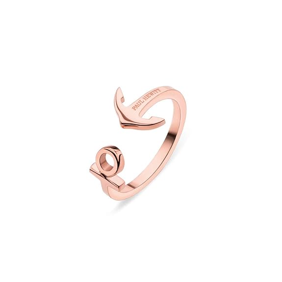 PAUL HEWITT Ring Damen ANCUFF - Damenring vergoldet, Damen Ring Rosegold