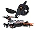 WEN 70730 15A Two-Speed Single Bevel 10-Inch Sliding Compound Miter Saw with Smart Power Technology