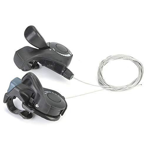 image for Bnineteenteam One Pair Outdoor Mountain Bicycle Thumb Gear Shifter,3X7