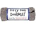 Dog Gone Smart Dirty Dog Doormat, Grey, Large primary