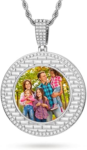 Collar De Luna De Cristal Hecho A Mano Bysonglezai – Colgante De Eclipse Lunar, Cadena Larga, Regalo Perfecto Para Cumpleaños