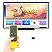 MoKo Silicone Case Replacement for Apple TV 4K/4th Gen Remote, Lightweight Shockproof Protective Cover with Non-Slip Silicone Compatible for Apple TV 4K Siri Remote Controller - Yellow
