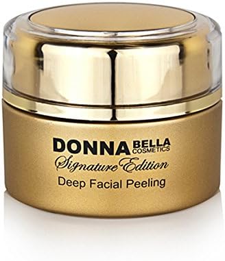 Donna Bella Cosmetics Caviar Signature Deep Facial Peeling W/Peptide crystals - 50ml - Powerful Facial Cleansing to Reveal Ultra-Smooth and Youthful Skin