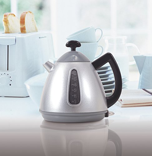 Play kitchen Appliances - Toy Kitchen Breakfast Tea Set | Deluxe Play kitchenet Set - Interactive Electronic Kids Pretend Kitchen Appliance 3 Piece Set with Realistic Sound Effects