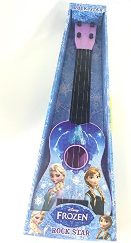 Kid's Fruits Style Simulation Guitar 4 string Music Toys for Children guitar (Purple Frozen)