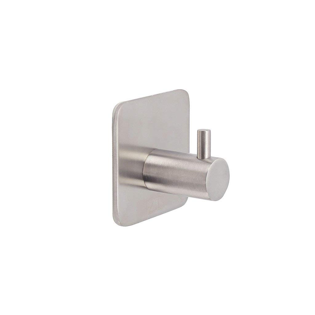 4pcs Type D Zoic 304 Stainless Steel 3m Self Adhesive Single Hook Hanger For Towel Coat Keys Garage Storage Organizer Bathroom Kitchen 4 Packs F30mm Coat Hooks Home Storage Hooks Manaimempreendimentos Com Br