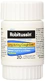 Robitussin Lingering Cold Long-Acting Cough Gels, 20 Count