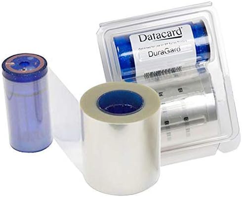 Datacard Duraguard Topcoat 0.6mil 350 Image Secure Globe Security Ribbon P/N 504935-005