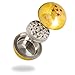 Golden Dragon Ball Z Herb Grinder - 3 Piece Grinder 55MM (2.2 Inches) - Best For Herb & Spices - Gift Box (5 Star)
