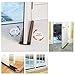 Iekofo No Cold Air - Bottom Door Draft Stopper 80cm Weather Stripping Air Seal Gap Blocker Double Door Window Draft Stopper