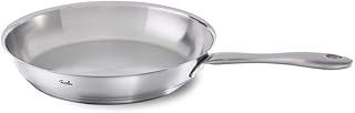 Fissler catania / Edelstahl-Pfanne (Ø 28 cm), unbeschichtete Stielpfanne, Schmorpfanne, ideal zum krossen Braten, alle Herdarten - auch Induktion