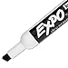 Expo 2 Dozens Of Dry Erase Markers In Black & Red | Consistent Ink Bold Colors | Chisel Tip & Low Odor Whiteboard Markers For Adults & Kids | For Boards, Glass & More | Extra 5 Color Flag