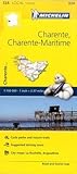 Michelin FRANCE Charente, Charente-Maritime Map 324 (Maps/Local (Michelin)) by