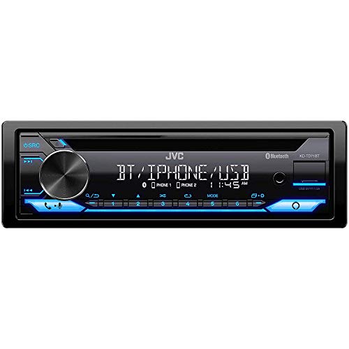 JVC KDTD71BT Bluetooth Car Stereo Receiver with USB Port AM/FM Radio