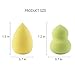 Iskas 10pcs Mini Makeup Sponges Multi Color Make Up Puff Foundation Blending Blush Concealer Beauty Sponge Blender Set for Liquid Cream Powder Cosmetics Application
