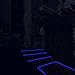 Glow in The Dark Pebbles for Outdoor Decor, Garden Lawn Yard, Aquarium, Walkway, Fish Tank, Pathway, Powered by Light or Solar-Recharge Repeatedly, Luminous Pebbles (Blue-200)