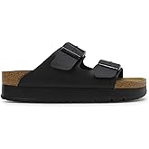Women's Arizona Flex Platform Sandals in Black by Birkenstock