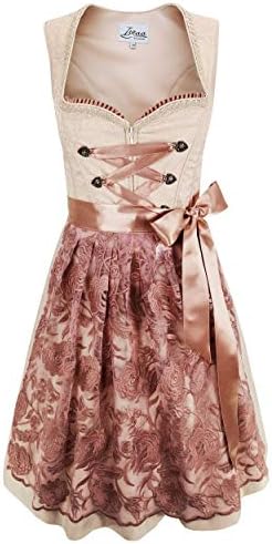 Women Dirndl Dresses Traditional Bavarian German Dress Nele for Oktoberfest Carnival Halloween