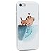 iPhone 7 Case, iPhone 8 Case, YOKIRIN Printed Slim Fit & Lightweight Flexible Hard PC Back Protective Cover Transparent Crystal Clear Scratch-Proof Bumper Case for iPhone 7 (2016) - Fish & Cat Love