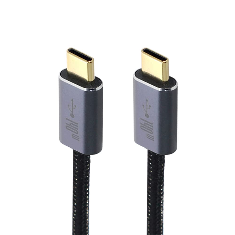 NFHK 140W/100W Type-C USB-C Male to Male USB 2.0 Version Data Cable Support E-Marker for Laptop & Phone 200cm
