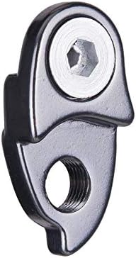 Bicycle Rear Derailleur Hanger Extension Frame Gear Tail Hook Extender titanium color MTB Mountain Bike Rear Derailleur Hanger Extension Extender Road Bicycle Frame Gear Tail Hook Extender Bike A