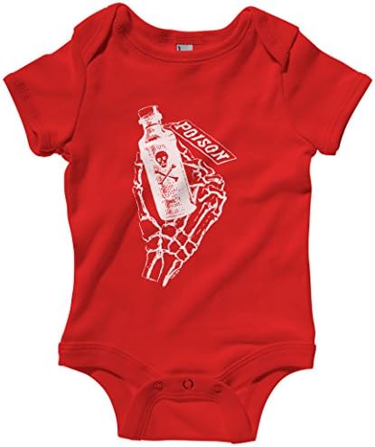 Plays With Tees Baby Poison Hand Creeper - Red, 6M