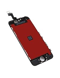 Repuesto de pantalla para iPhone 5S, pantalla LCD de 4 pulgadas, digitalizador de pantalla táctil de repuesto para montaje completo con kit de herramientas de reparación.
