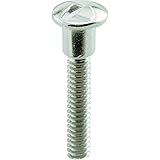 Prime-Line Products MP17055 One-Way Shoulder Screws, 10-24 x 1-3/16 in, Steel Const, Chrome Plated, 25 Pack, Piece