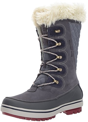 Helly Hansen Women's Garibaldi Snow Boot, Graphite Blue/Ebony/Ne, 9 M US