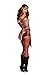 Dreamgirl Women's Jungle Fever Cavewoman Romper with Skirt Costume