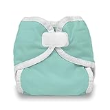 Thirsties Cloth Diaper Cover- Hook & Loop - Aqua - X-Small