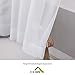 RYB HOME 4 Panels Sheer Curtains 84 Inches Long, Breathable Heavy Duty Fabric Grommet Voile Curtains Window Panels for Bedroom Living Room Kitchen, 54