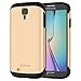 JETech Case for Samsung Galaxy S4, Protective Cover, Gold