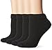 Dr. Scholl's Women's 4 Pack Diabetic & Circulatory Non-Binding Low Cut Socks, Midnight, Shoe Size: 4-10
