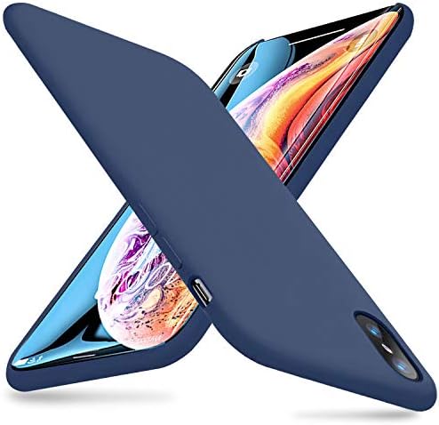 BKSTONE iPhone XR Case, Liquid Silicone Gel Rubber Shockproof Case with Soft Microfiber Cloth Lining Cushion Compatible with Apple iPhone XR/iPhone XS MAX