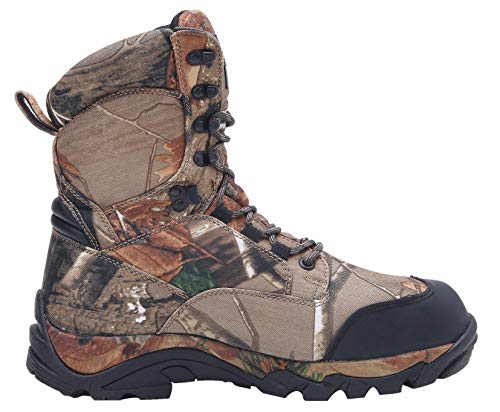 R RUNFUN Men's camo Waterproof Lightweight Hunting Boots
