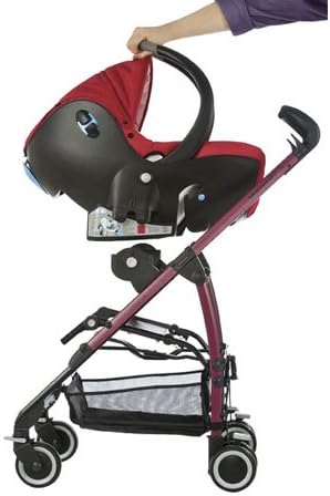 Bebe Confort Combine Duo Poussette Mila Siege Auto Groupe 0 Pebble Intense Red Ii Amazon Fr Bebes Puericulture
