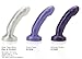 Tantus Adult Toys Acute Dildo - Ultra-Premium Sex Toy for Sexual Wellness - Glossy, Realistic, Silicone Harness Compatible - Sexual Toys for Anal, Vaginal, Beginners, Men, Women, LGBTQ - Lavender